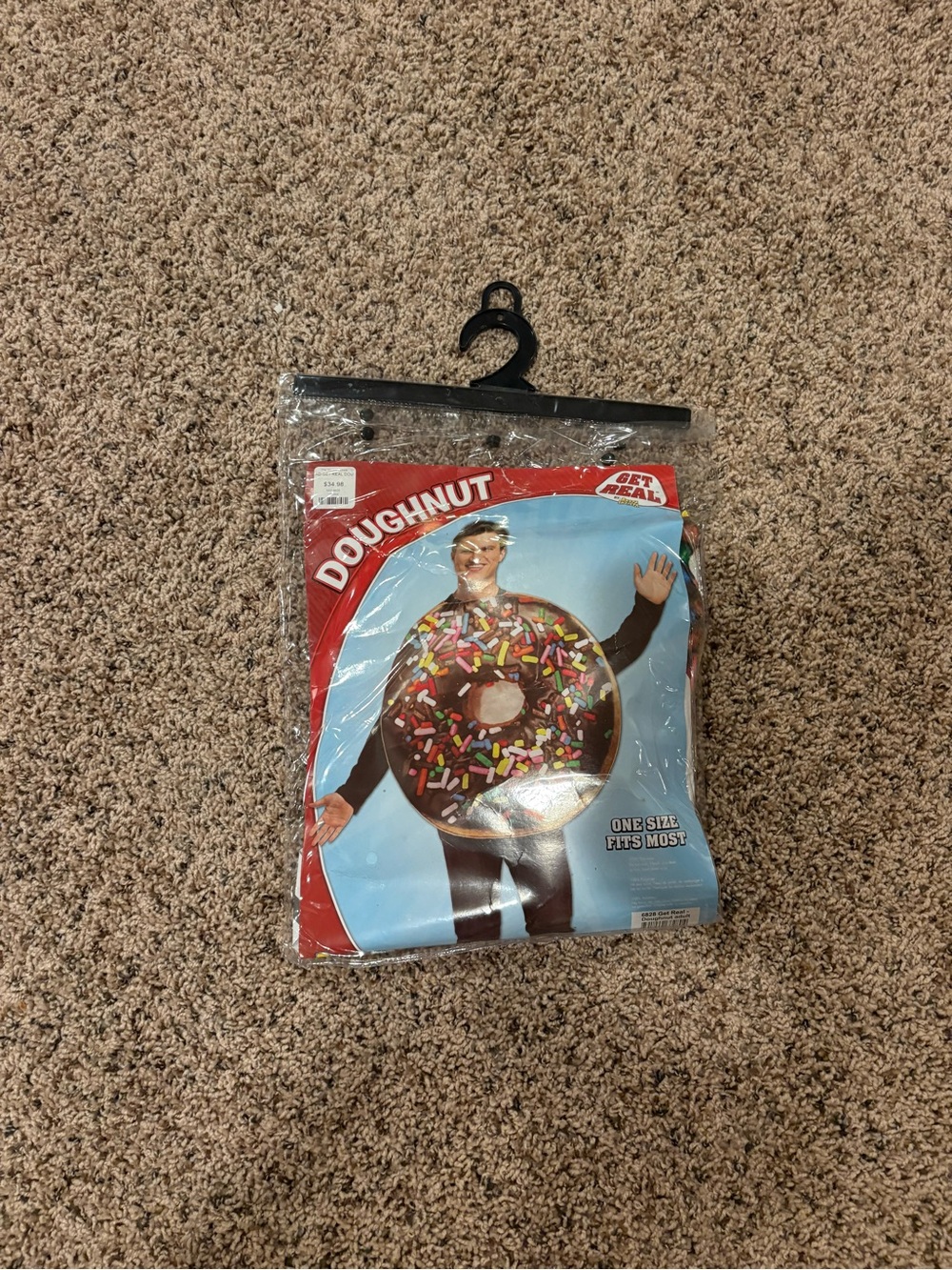 Doughnut adult Costume - Chocolate with Sprinkles